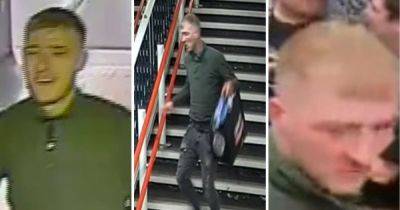 CCTV images released after man attacks victim in the head on Manchester train - manchestereveningnews.co.uk - Britain - Manchester