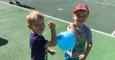 Nursery kids enjoy tennis sessions at Kirkcudbright Community Tennis Club - dailyrecord.co.uk
