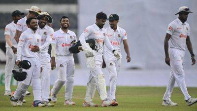 Hashmatullah Shahidi - Ibrahim Zadran - BAN vs AFG, One-off Test: Bangladesh Tighten Grip On Afghanistan, 8 Wickets Away From Victory - sports.ndtv.com - Afghanistan - Bangladesh -  Dhaka