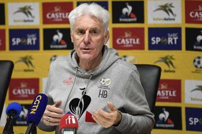 Percy Tau - Bafana Bafana - Hugo Broos - Lyle Foster - 'We're playing for prestige' - Bafana coach Broos wants redemption against Morocco - news24.com - South Africa - Morocco -  Johannesburg