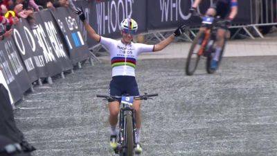 Pauline Ferrand-Prevot delivers first World Cup win in Leogang with victory at Cross-Country Short Track UCI event