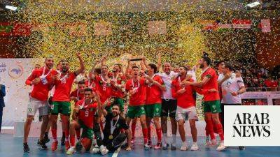 Michael Jordan - Charlotte Hornets - Morocco crowned champions of 2023 Arab Futsal championship in Jeddah - arabnews.com - Egypt - Morocco - county Hall - Saudi Arabia - Jordan - Kuwait - Libya