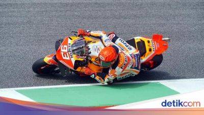 Marc Marquez - Johann Zarco - Marquez Salahkan Zarco Dalam Insiden P2 MotoGP Jerman 2023 - sport.detik.com