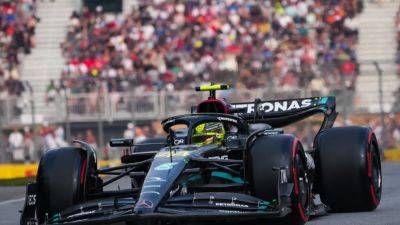 Lewis Hamilton - Michael Schumacher - Carlos Sainz-Junior - Lewis Hamilton Leads George Russell In Mercedes One-Two In Canada GP Practice - sports.ndtv.com - Spain - Canada - Saudi Arabia - county George - county Russell