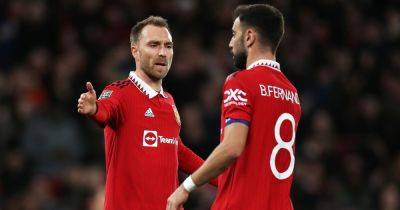 Bruno Fernandes and Christian Eriksen have told Manchester United what they want to hear amid Harry Kane transfer decision