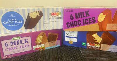 We tasted choc ices from four supermarkets and one came out a cool favourite