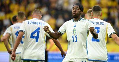Anthony Elanga scores for Sweden ahead of possible Manchester United summer exit