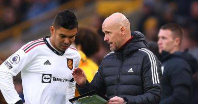 'It makes me happy' - Casemiro names what Erik ten Hag wants him to do in Manchester United games