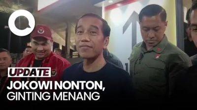 Anthony Ginting - Ditonton Jokowi, Ginting Melaju ke Final Indonesia Open 2023 - sport.detik.com - Indonesia -  Jakarta