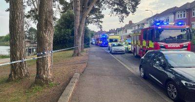 Live updates as Cardiff's Roath Park closed off and emergency services at scene