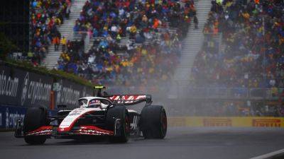 Nico Hulkenberg joins pole sitter Max Verstappen on front row after wet Montreal qualifying