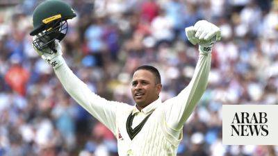 Khawaja’s first Test hundred in England leads Australia fightback on Day 2 of Ashes opener