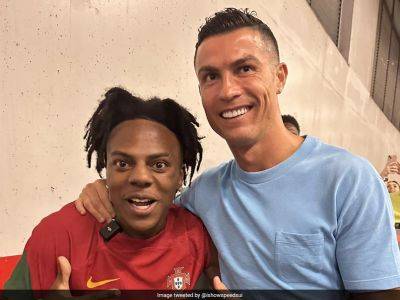 Cristiano Ronaldo - Rafael Leao - Watch: YouTuber IShowSpeed Goes Berserk After Meeting Cristiano Ronaldo - sports.ndtv.com - Qatar - Portugal - Bosnia And Hzegovina