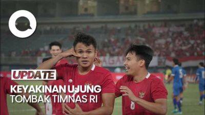 Dimas Drajad Yakin Pemain Indonesia Berani Shooting ke Gawang Argentina