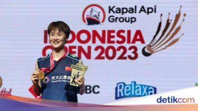 Indonesia Open 2023: China Bawa Pulang 2 Gelar Juara