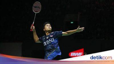 Indonesia Open 2023: Ginting Jadi Runner-up, Dikalahkan Axelsen di Final