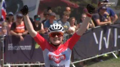 UCI Mountain Bike World Series: Cross-country Olympic World Cup - Puck Pieterse produces stunning ride to win in Leogang