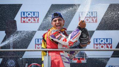 MotoGP: Jorge Martin boosts title hopes with breathless German Grand Prix victory over world champion Francesco Bagnaia