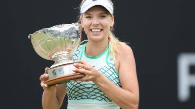 'I dreamed of this moment' - Katie Boulter powers past Jodie Burrage in all-British Nottingham Open final
