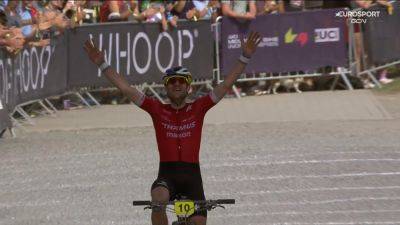 UCI Mountain Bike World Series Cross-country Olympic World Cup - Lars Forster powers to win in Leogang