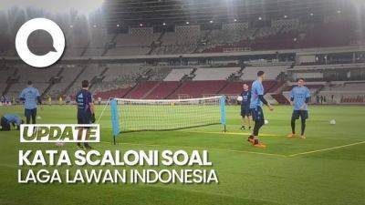 Lionel Scaloni - Argentina Tak Turunkan Tim Terbaik, Remehkan Indonesia? - sport.detik.com - Argentina - Indonesia