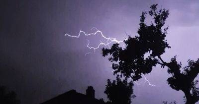 LIVE: Thunder rumbles over parts of Greater Manchester as another storm warning issued - updates