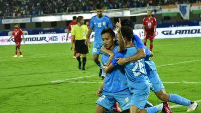 Sunil Chhetri - Captain Sunil Chhetri Leads India To Intercontinental Cup Title Triumph - sports.ndtv.com - India - Lebanon