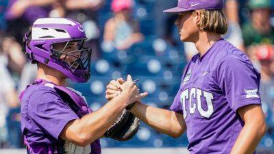 TCU hangs on for 4-3 win, eliminates Virginia from MCWS - ESPN