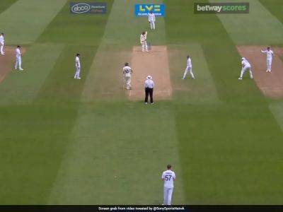 Alex Carey - Ollie Robinson - Jonny Bairstow - Usman Khawaja - Watch: England's Unconventional Field Set-up To Dismiss Usman Khawaja In Ashes Opener - sports.ndtv.com - Australia - Birmingham