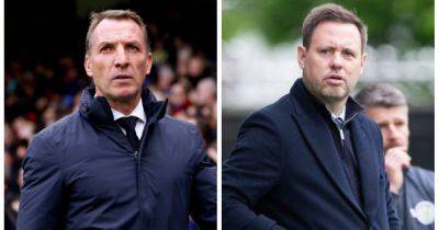 Brendan Rodgers and Michael Beale's intertwining careers as Rangers boss ‘fell in line' with Celtic rival