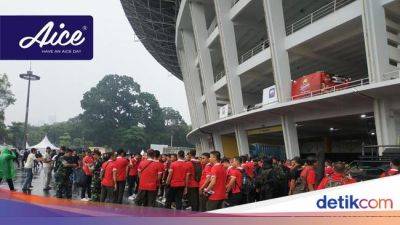 Suasana Terkini Stadion GBK Jelang Indonesia Vs Argentina