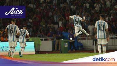 Indonesia Vs Argentina: Romero Bikin Gol, Tim Tango Unggul 2-0