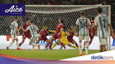 Indonesia Vs Argentina: Asnawi Cs Tumbang 0-2 dari Albiceleste