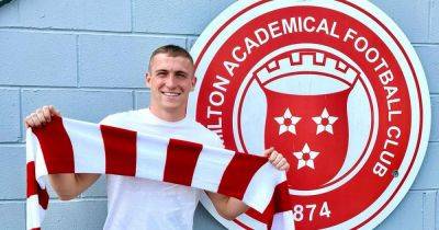 Former Dunfermline and Airdrie defender joins Hamilton Accies