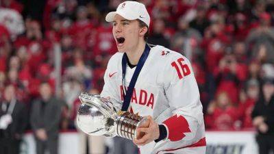 NHL prospect Connor Bedard 1st recipient of IIHF player of year award