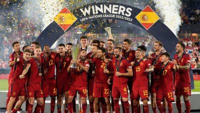 Spain wins Nations League final beating Croatia in shootout