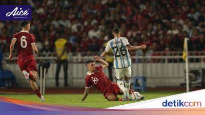 Cristian Romero - Indonesia Dikalahkan Argentina, Menpora Dito: Ini Pelajaran Berharga - sport.detik.com - Argentina - Indonesia