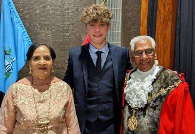 England youth international volleyball player Maxime Carolan’s fundraising efforts for charity Sport in Mind recognised at Gravesham Civic and Community Awards