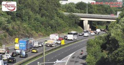 Live updates as M4 lanes are closed again near Swansea for repairs to damaged safety barriers
