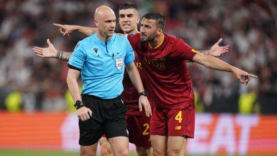 'We are appalled' - PGMOL speak out against Roma fans' 'abhorrent' abuse of referee Anthony Taylor in airport
