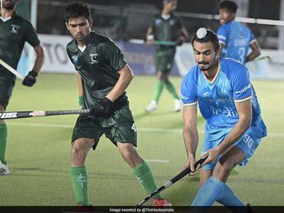 India Beat Pakistan To Win Junior Men's Asia Cup Hockey Title