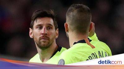 Lionel Messi - Jordi Alba - Pesan Messi di Acara Perpisahan Jordi Alba dengan Barca - sport.detik.com - Argentina