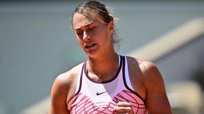 French Open 2023: Aryna Sabalenka storms into fourth round at Roland-Garros with straight-sets win