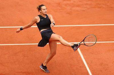 Sabalenka refuses French Open press conference 'to feel safe'