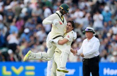 Pat Cummins - Nathan Lyon - First Ashes Test goes down to the wire as cool Cummins bats Australia to 2-wicket win over England - news24.com - Britain - Australia