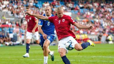 Haaland double fires Norway to 3-1 win over Cyprus