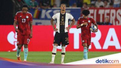 Joshua Kimmich - Juan Cuadrado - Luis Díaz - Emre Can - Laga Ujicoba: Jerman Ditaklukkan Kolombia 0-2 - sport.detik.com