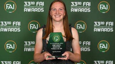 Nathan Collins and Courtney Brosnan named Senior Players of the Year at FAI Awards