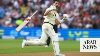 Joe Root - Pat Cummins - Nathan Lyon - Ollie Robinson - Zak Crawley - Harry Brook - Australia win Ashes classic as Cummins finishes off 2-wicket win over England in first Test - arabnews.com - Australia - Zimbabwe - India - Birmingham - Bangladesh - Pakistan