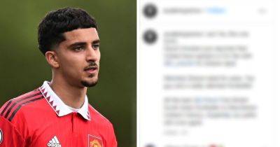 Zidane Iqbal appears to confirms surprise Manchester United departure with social media response